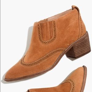 Madewell Grayson Brogue Chelsea Boot LIKE NEW😍